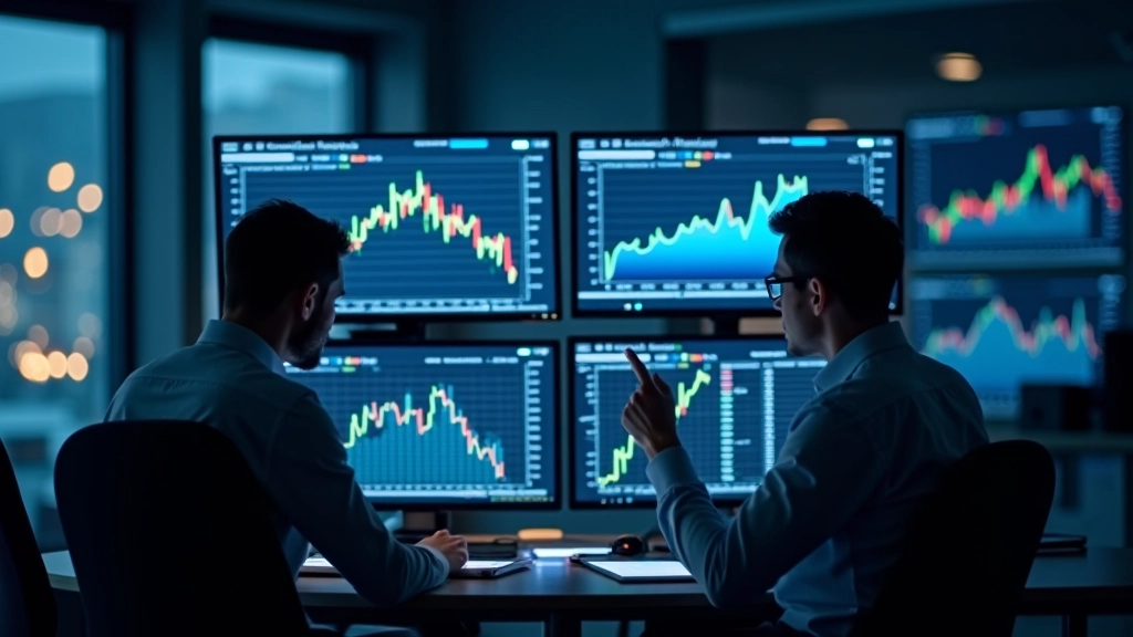 Europäische Finanzanalysezentrale mit Echtzeit-Marktdaten